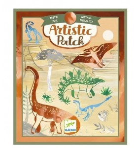 Artistic patch dinosaures